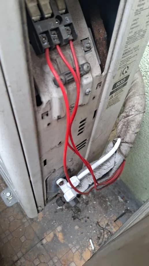 Trước sửa máy lạnh treo tường Panasonic tại TPHCM — thợ Nguyễn Thanh Tiến