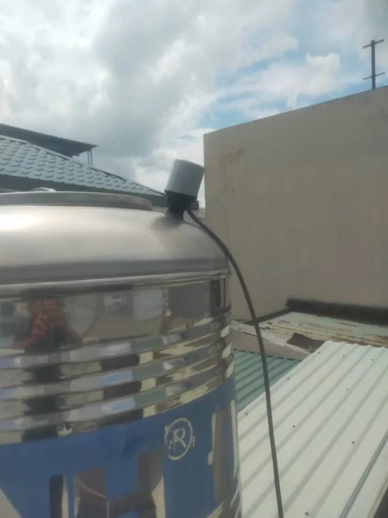 Sau khi hoàn thành sửa bồn nước inox Tân Á Đại Thành tại Gò Vấp — thợ Lê Đăng Tuấn