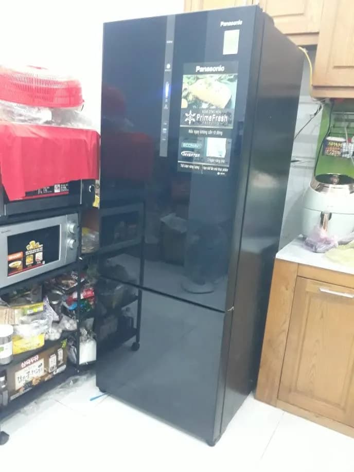 Sau khi hoàn thành sửa tủ lạnh Inverter Panasonic tại TPHCM — thợ Đặng Anh Huy
