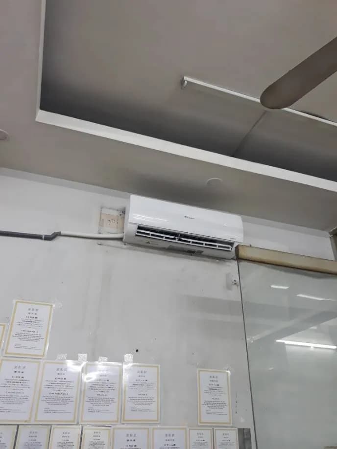 Trước sửa máy lạnh treo tường Casper tại Bình Chánh — thợ Đặng Anh Huy