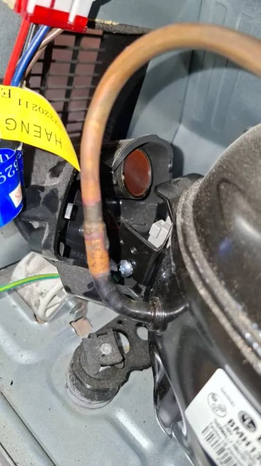 Trước sửa tủ lạnh side-by-side LG tại Thủ Đức — thợ Lê Hữu Lộc