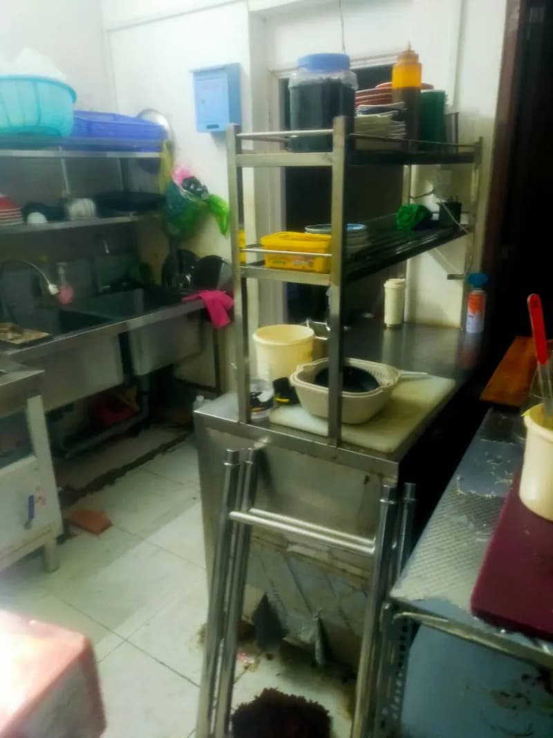 Trước sửa chậu rửa chén Anmax tại Bình Thạnh — thợ Lê Đăng Tuấn