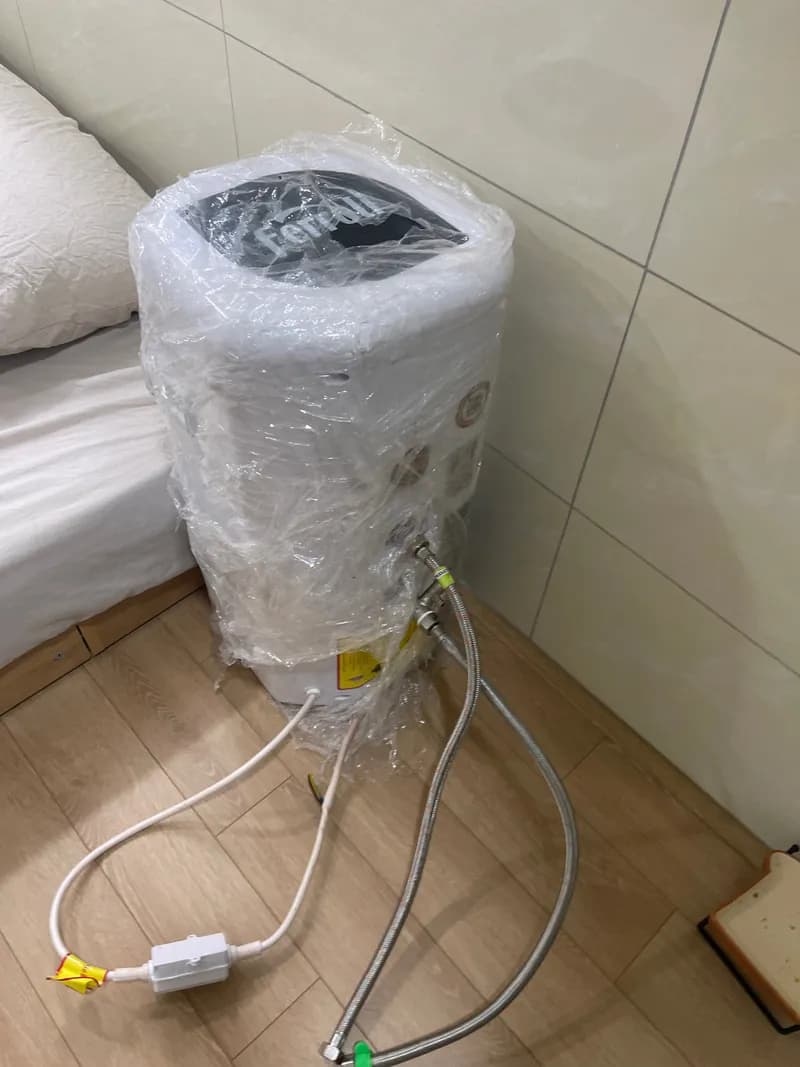 Sau khi hoàn thành sửa máy nước nóng gián tiếp tại Quận 12 — thợ Nguyễn Quốc Bảo