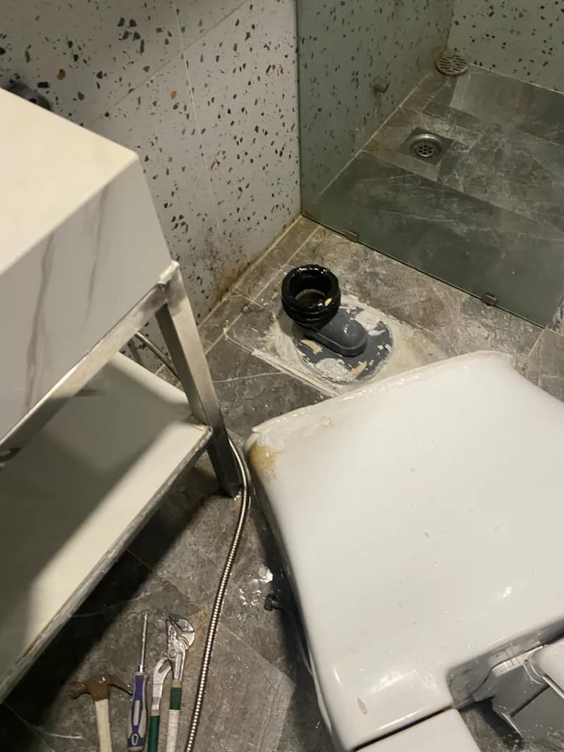 Trước sửa đường ống nước tại Phú Nhuận — thợ Bùi Văn An