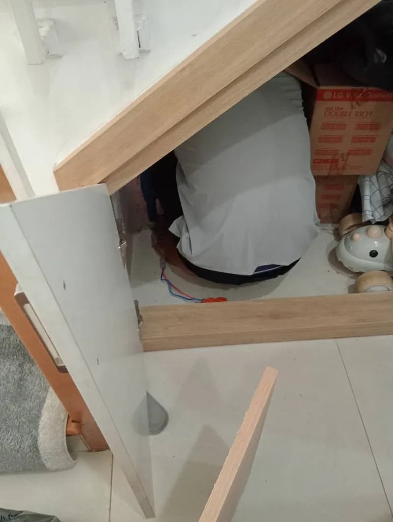 Trước sửa phao cơ bồn nước tại P.HCM, Bình Tân — thợ Võ Hồng Hải