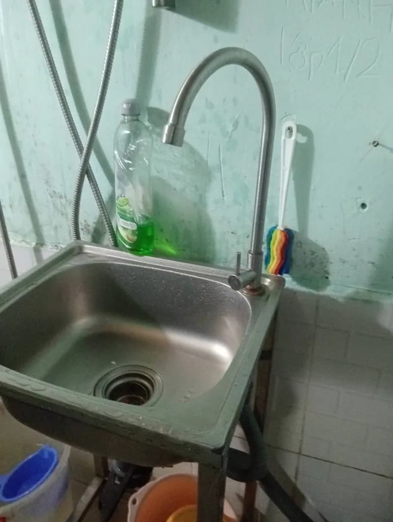 Sau khi hoàn thành sửa vòi nước tại Phường Phú Thọ, Quận 11 — thợ Võ Hồng Hải