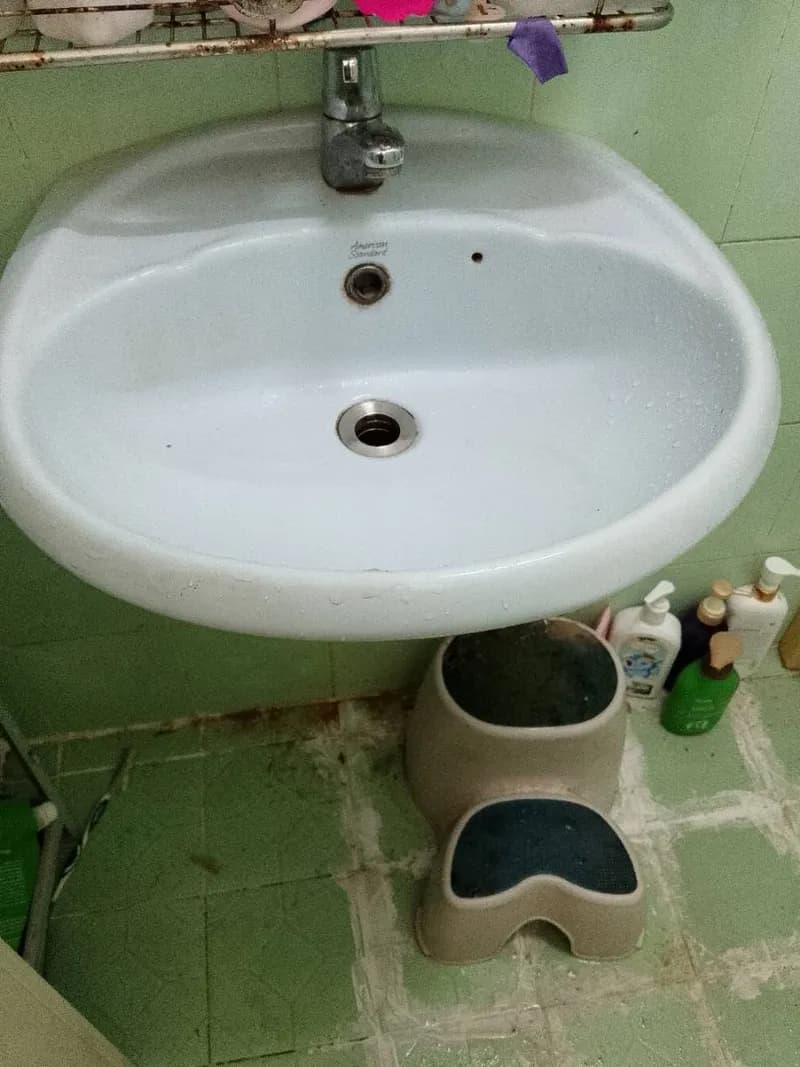 Sau khi hoàn thành sửa lavabo American Standard tại Quận 1 — thợ Đỗ Văn Nhiều (5 sao)