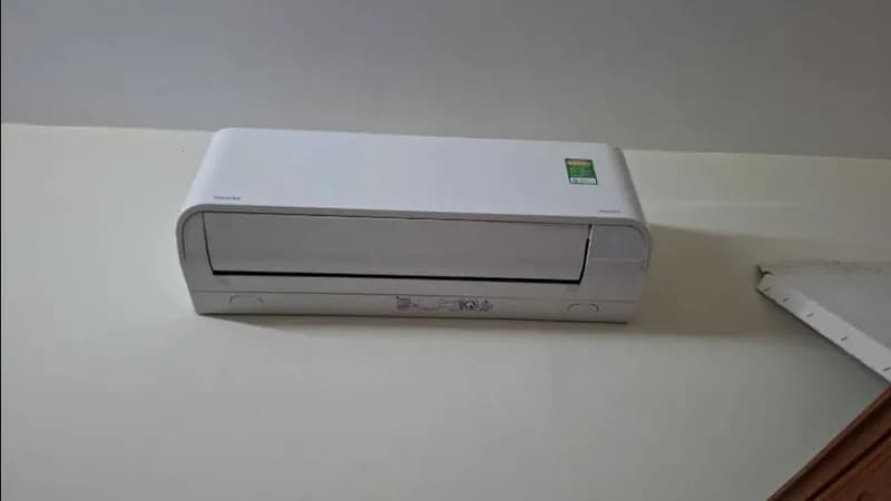 Sau khi hoàn thành sửa: Vệ sinh máy lạnh Toshiba Inverter tại Phường 15 Bình Thạnh tại Phường 15 Bình Thạnh, Bình Thạnh — thợ Lê Hữu Lộc (5 sao)