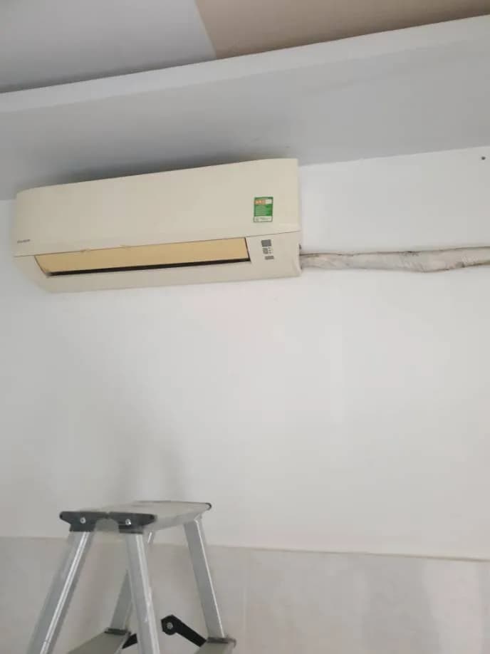 Trước khi sửa: Vệ sinh máy lạnh Daikin và máy giặt LG tại TPHCM tại TPHCM