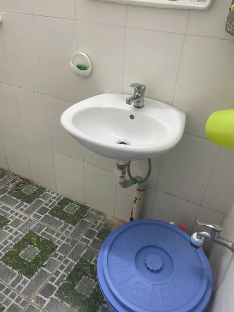 Sau khi hoàn thành sửa chậu rửa mặt tại Quận 3 — thợ Đặng Văn Thịnh (5 sao)