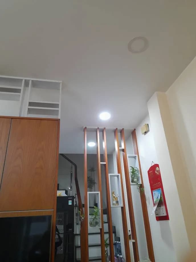 Lắp đặt hệ thống đèn âm trần phòng khách tại Phú Nhuận tại Phú Nhuận