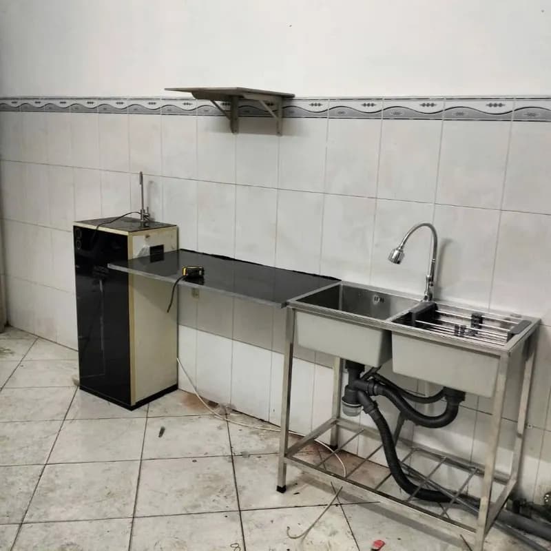 Lắp đặt trọn gói bồn rửa chén hai ngăn tại TPHCM tại TPHCM