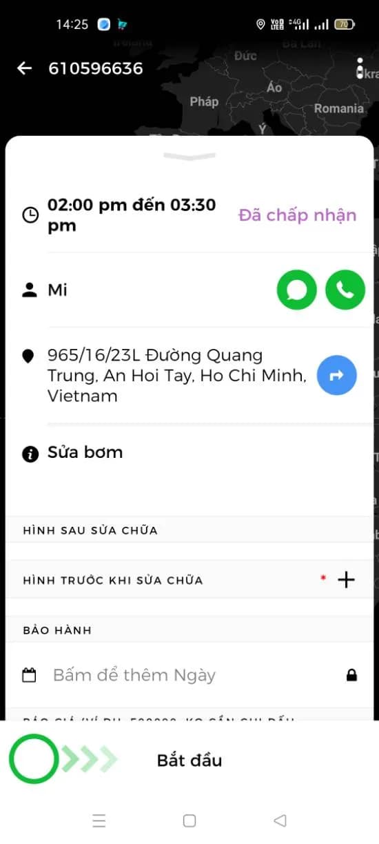 Kiểm tra kỹ thuật máy bơm nước tại đường Quang Trung TPHCM tại Gò Vấp