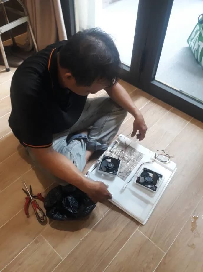 Thay motor quạt dàn lạnh máy lạnh âm trần tại TPHCM tại TPHCM