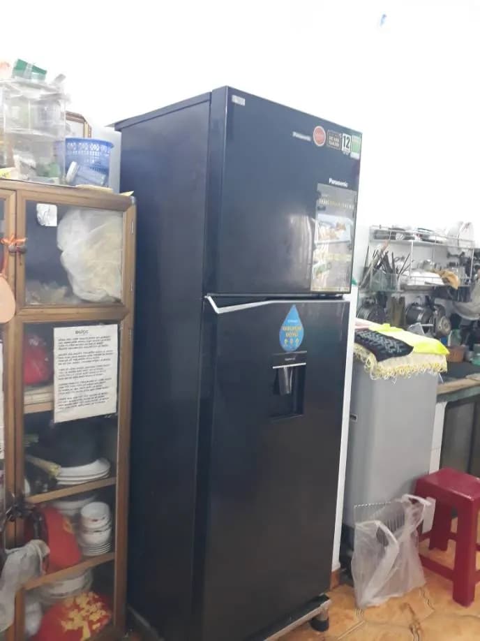 Sau khi hoàn thành sửa tủ lạnh Panasonic tại Quận 5 — thợ Đặng Anh Huy