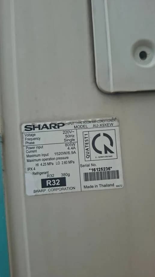 Kiểm tra máy lạnh Sharp AU-X9XEW tại phường 1, Quận 8 tại phường 1, Quận 8