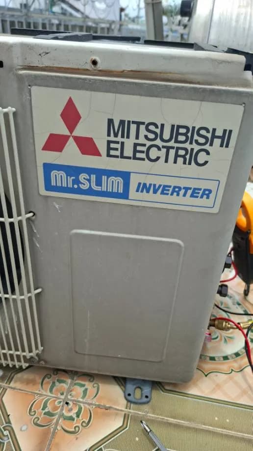 Kiểm tra máy lạnh Mitsubishi Electric Inverter tại quận Phú Nhuận tại Phú Nhuận
