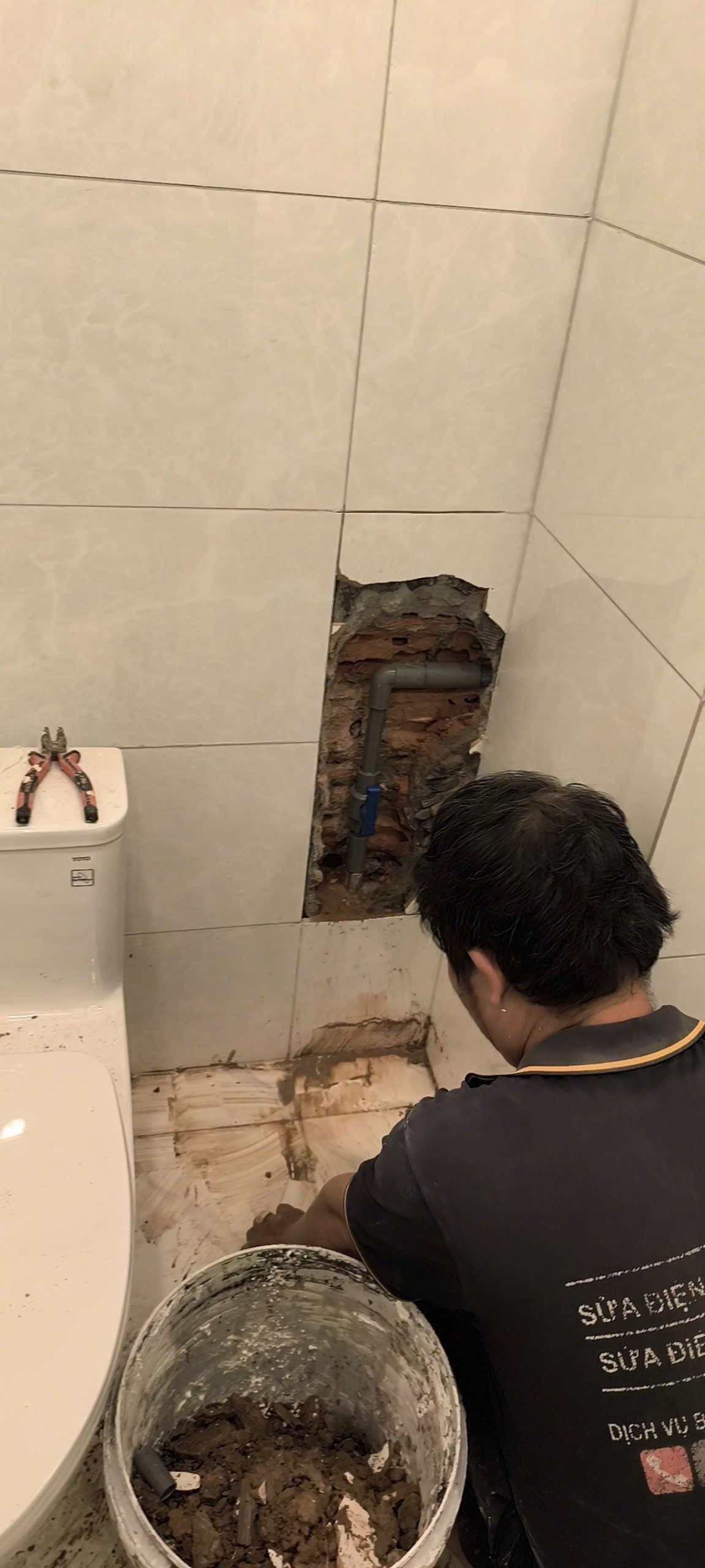 Kết quả kiểm tra và thay khóa nước trong tường tại Tân Phú — thợ Bùi Văn An