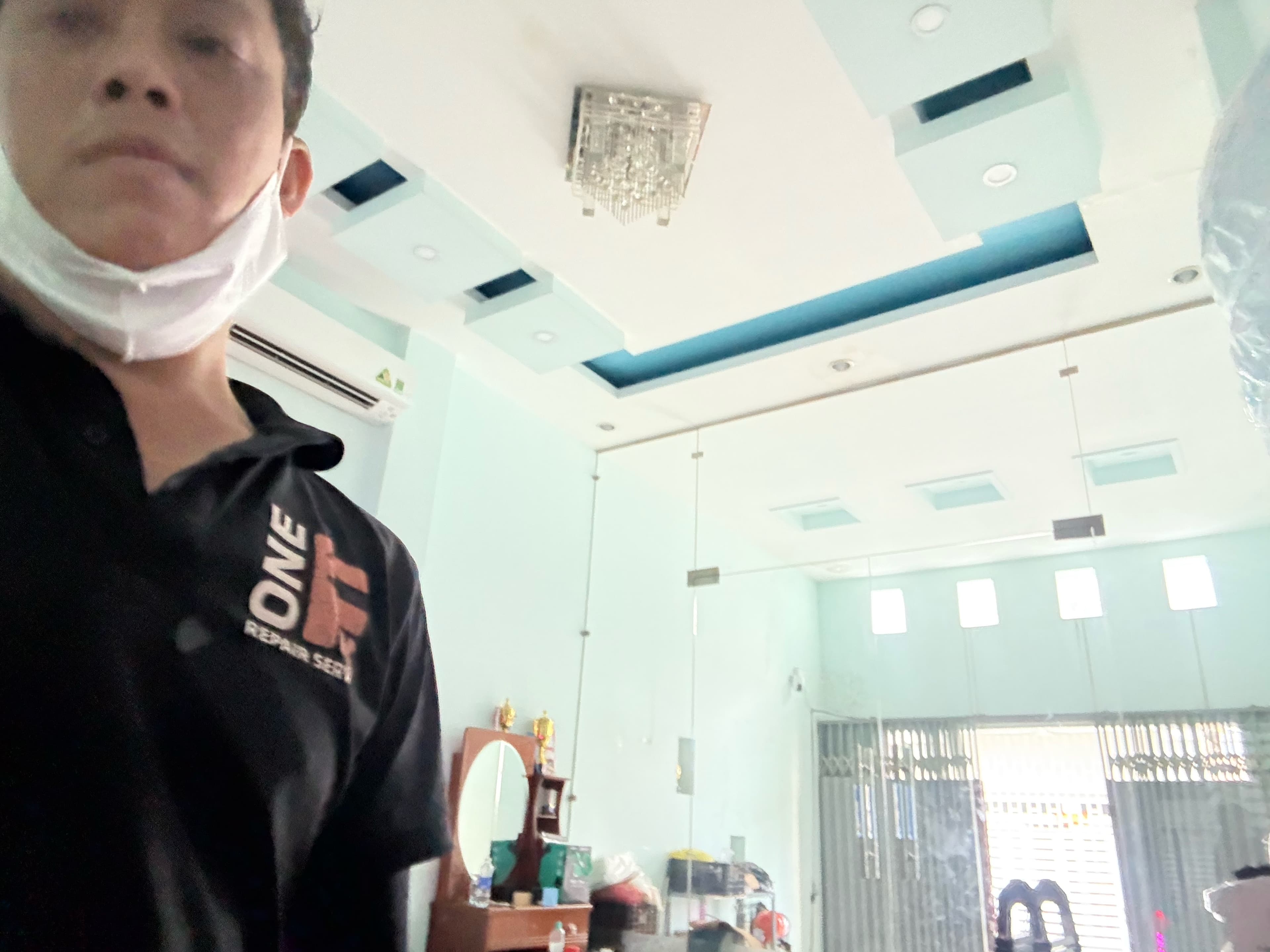 Trước khi sửa: Thay thế 6 bóng đèn LED âm trần tại Phường 13, Quận 6 tại Phường 13 . Quận 6, Quận 6