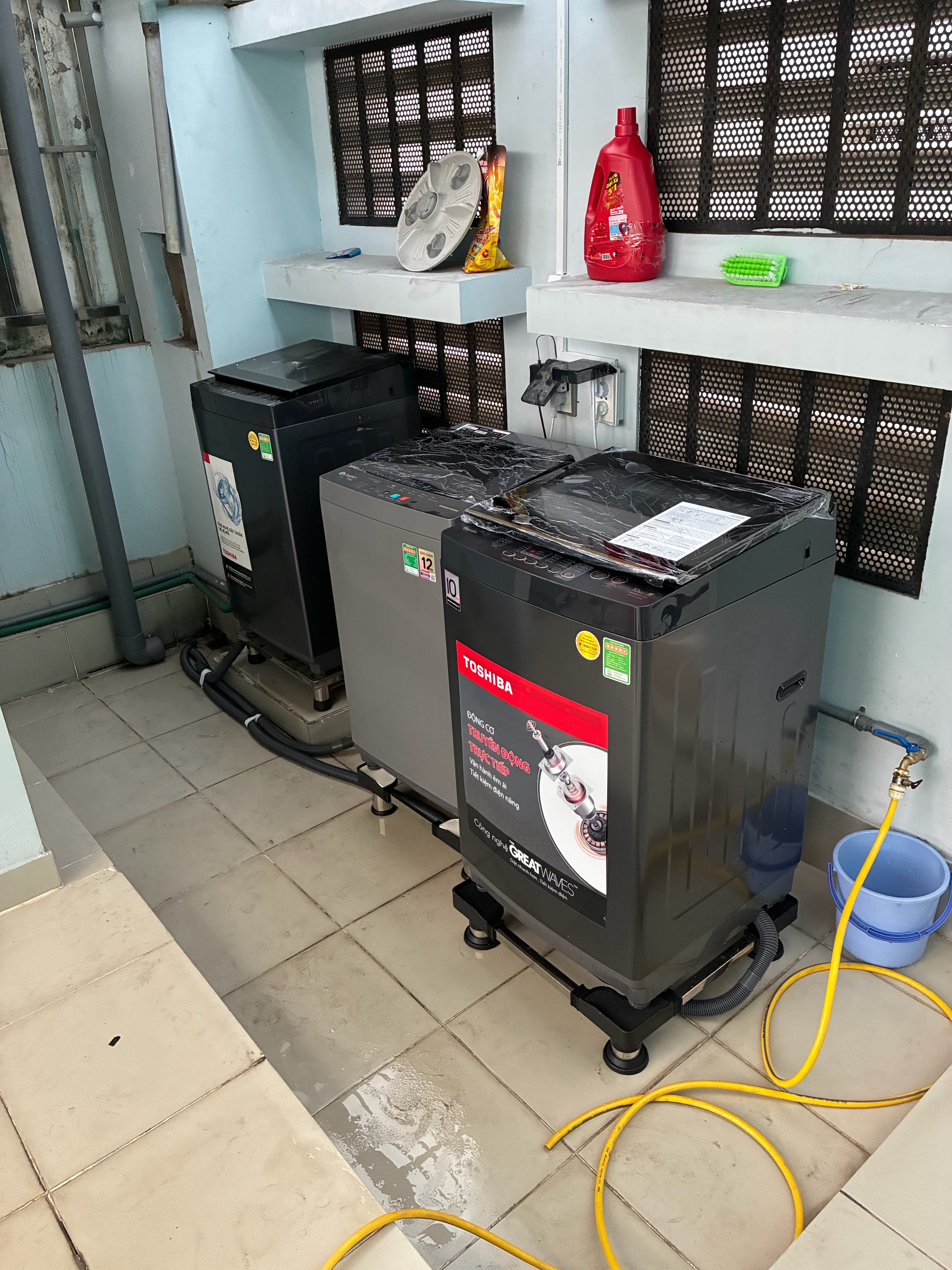 Kết quả Thi công lắp đặt đường điện nước máy giặt trọn gói tại TPHCM tại TPHCM — thợ Đặng Văn Thịnh