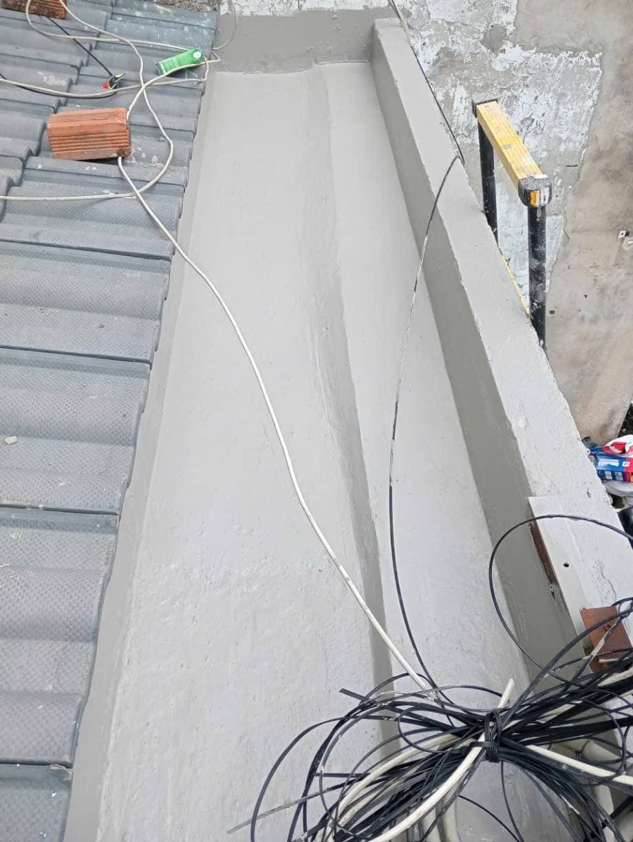 Chống thấm máng xối bê tông mái nhà trọn gói tại TPHCM tại TPHCM