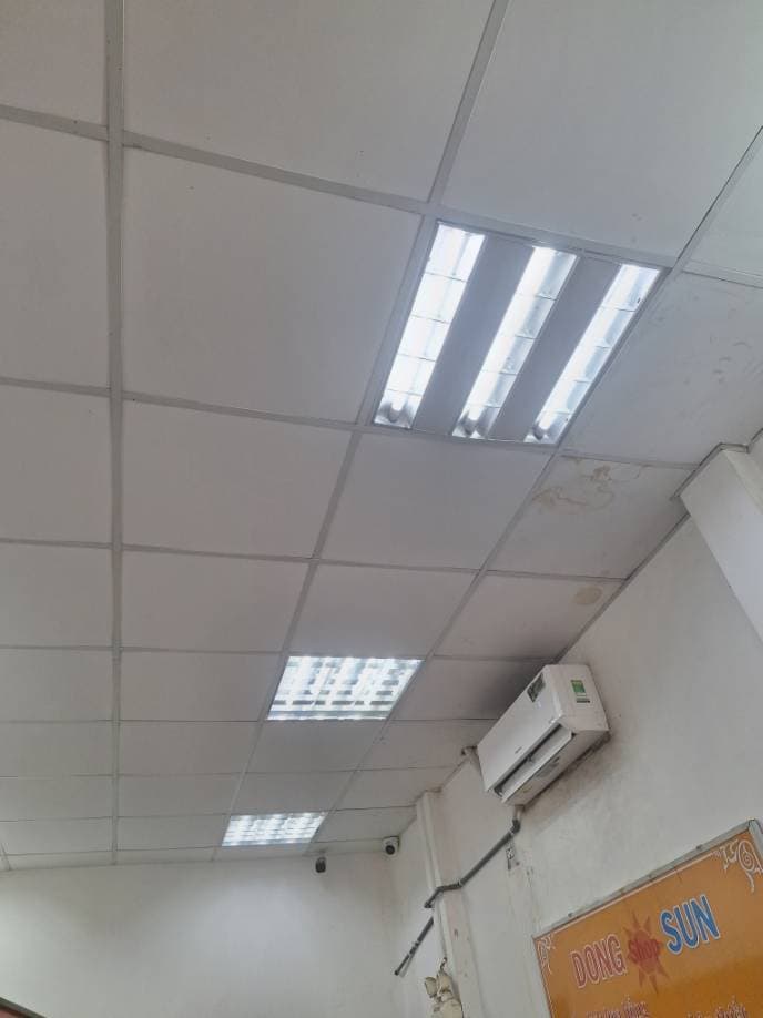 Kết quả Thay thế đèn huỳnh quang bằng đèn LED âm trần Quận 5 tại P.HCM, Quận 5 — thợ Trần Quốc Đông
