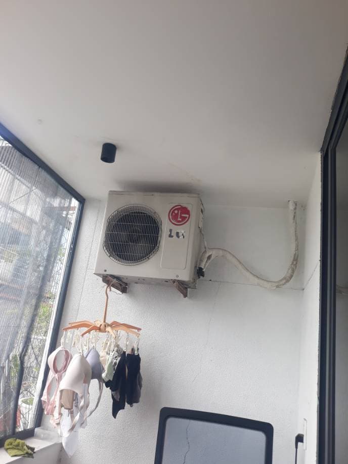 Sau khi hoàn thành sửa máy lạnh treo tường LG tại TPHCM — thợ Đặng Anh Huy