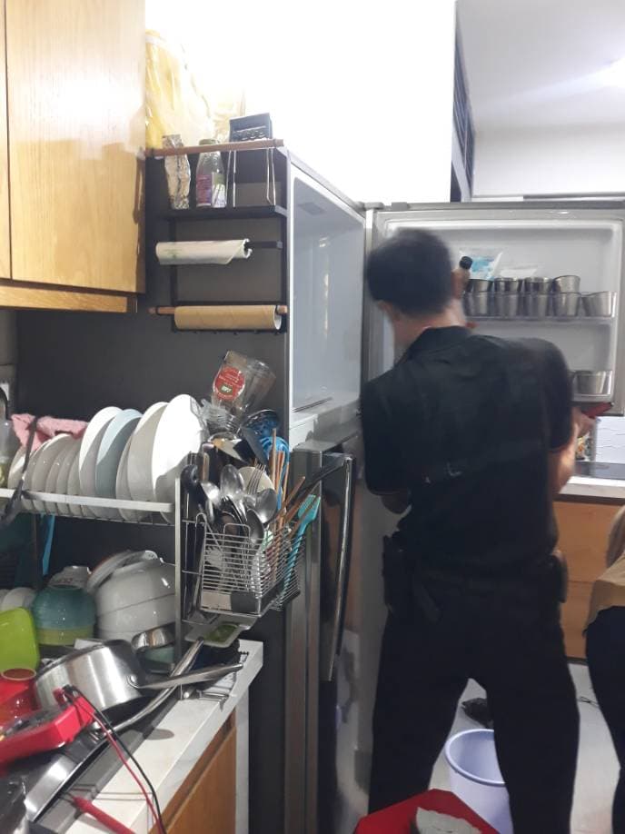 Kết quả Nạp gas và hàn dàn nóng tủ lạnh tại quận Phú Nhuận tại Phú Nhuận — thợ Đặng Anh Huy