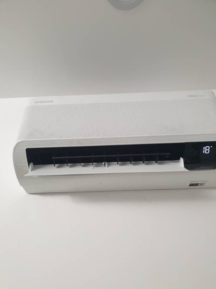 Trước sửa máy lạnh treo tường Samsung tại Nhà Bè — thợ Chí Tâm