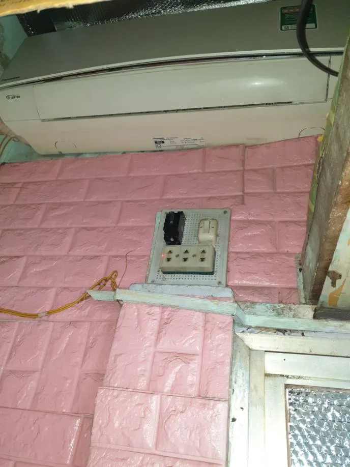 Máy lạnh sạch sẽ sau khi vệ sinh xong tại Quận 10