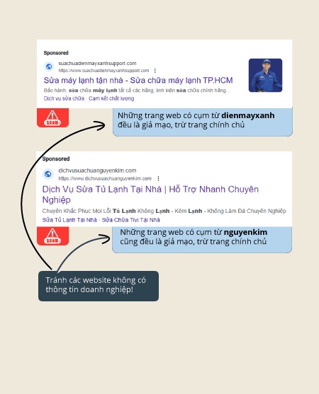 Thợ 1Fix đang kiểm tra và sửa máy lạnh không lạnh tại nhà khách hàng ở TPHCM.